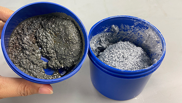 HR-8228小颗粒耐磨涂层，烧结料仓冲蚀用小颗粒耐磨涂层修复耐磨性好吗？