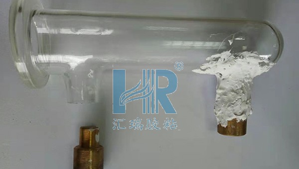 玻璃粘金属，HR-8797单组份高温胶，玻璃与金属粘结耐温500度用HR-8797单组份高温胶效果怎么样？